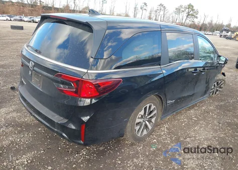 2025 Honda Odyssey Ex-L z USA, uszkodzony, nr VIN 5FNRL6H67SB020759